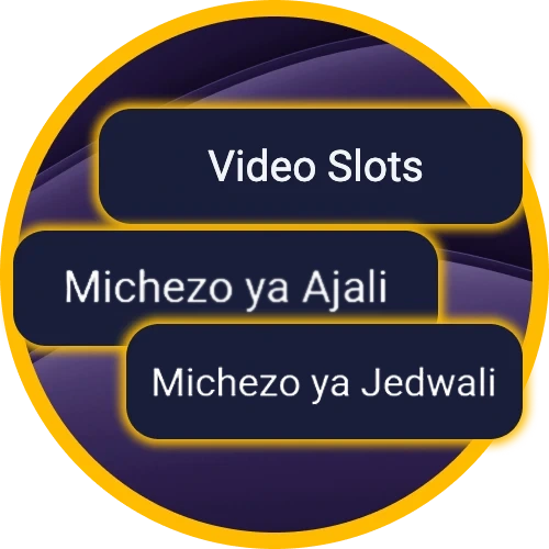 Programu ya Accessbet ina sehemu kubwa ya kasino.