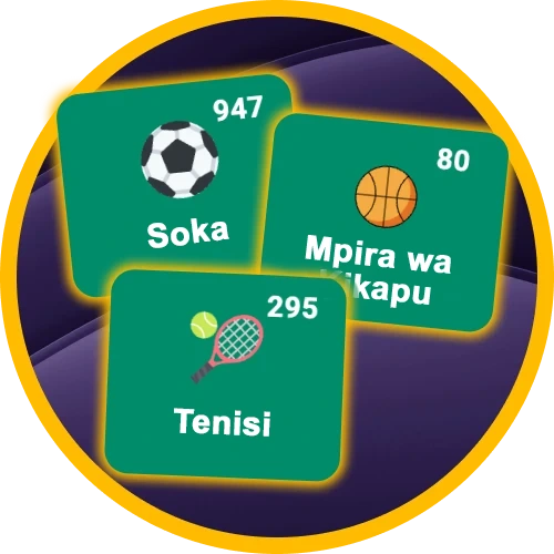 Tafuta mchezo unaoupenda na uweke dau katika programu ya Accessbet.