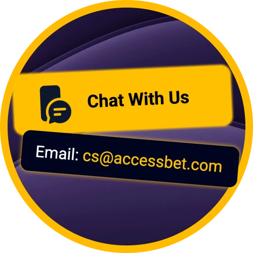 Accessbet's customer support service operates 24 hours a day.
