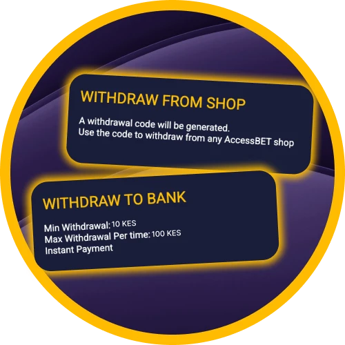 Quickly withdraw your winnings on Accessbet.